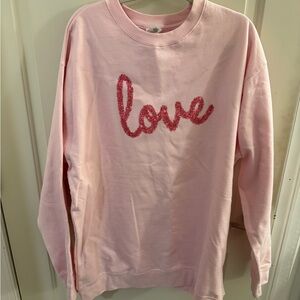 Pink Love Sweatshirt